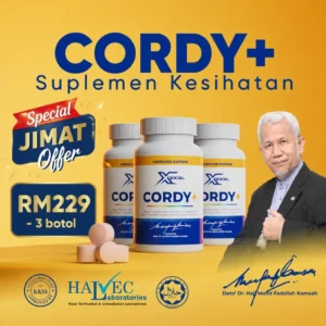 (3 Botol) Cordy+